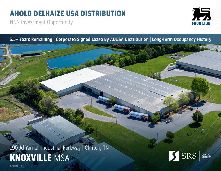 190 JD Yarnell Industrial Pky, Clinton, TN à vendre - Photo principale – Image 1 sur 11