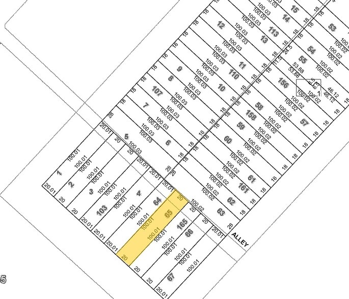 2813 Ditmars Blvd, Astoria, NY à louer - Plan cadastral – Image 2 sur 2