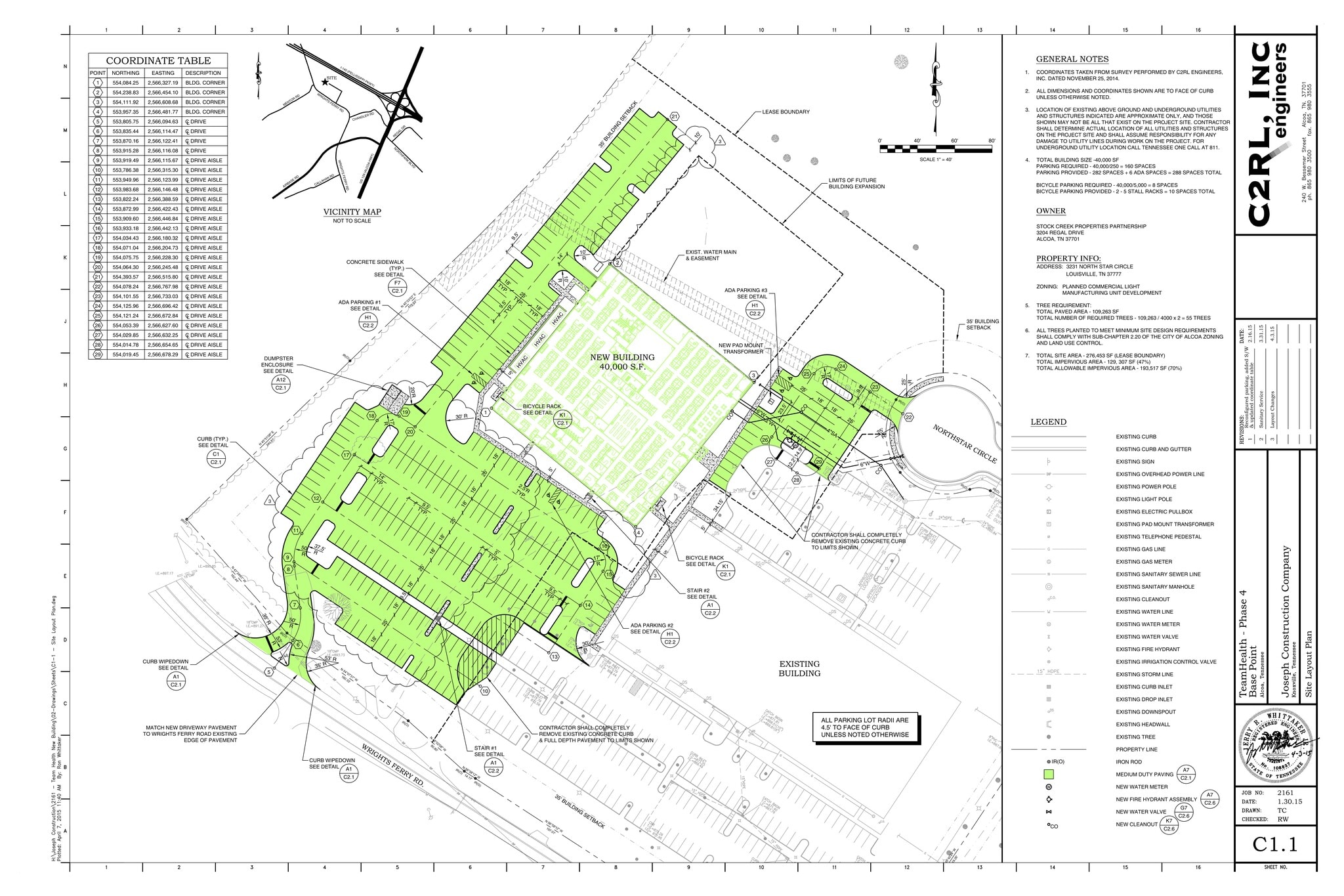 3231 N Star Cir, Louisville, TN à louer Plan de site– Image 1 sur 1