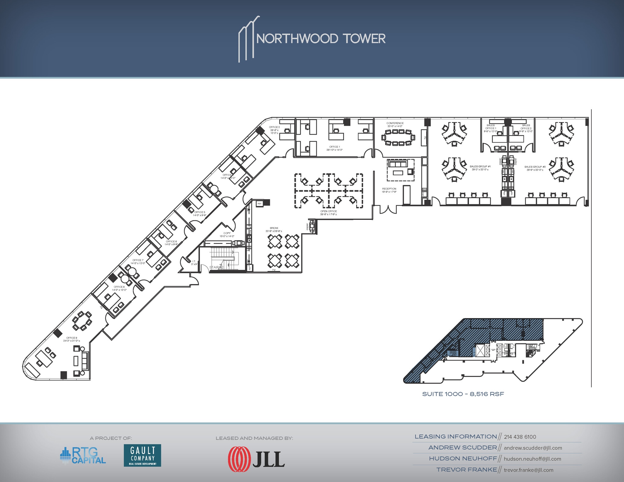 5757 Alpha Rd, Dallas, TX à louer Plan d’étage– Image 1 sur 1