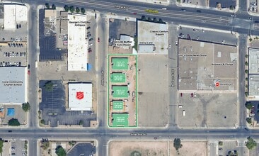 140 Jefferson St SE, Albuquerque, NM - Vue aérienne vue de carte