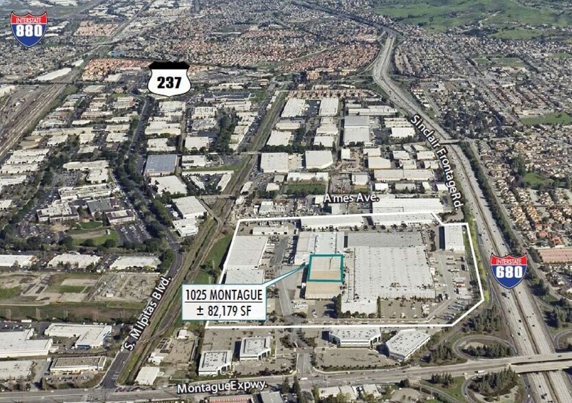 1001-1029 Montague Expy, Milpitas, CA à louer - Aérien – Image 1 sur 1