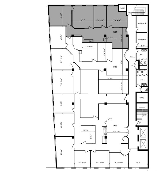 505 8th Ave SW, Calgary, AB à louer Plan d’étage– Image 1 sur 1