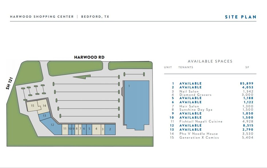 3504-3508 Harwood Rd, Bedford, TX à louer - Photo de l’immeuble – Image 3 sur 3