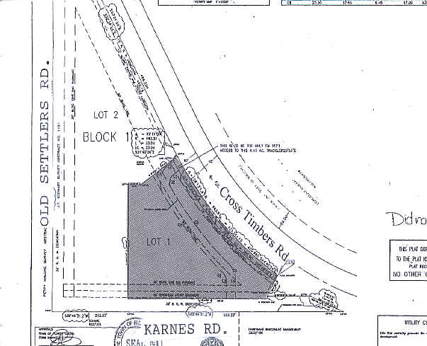 3131 Cross Timbers Rd, Flower Mound, TX à louer - Plan cadastral – Image 3 sur 3