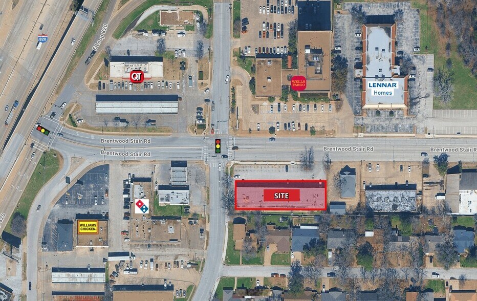 6700 Brentwood Stair Rd, Fort Worth, TX à louer - Aérien – Image 2 sur 2