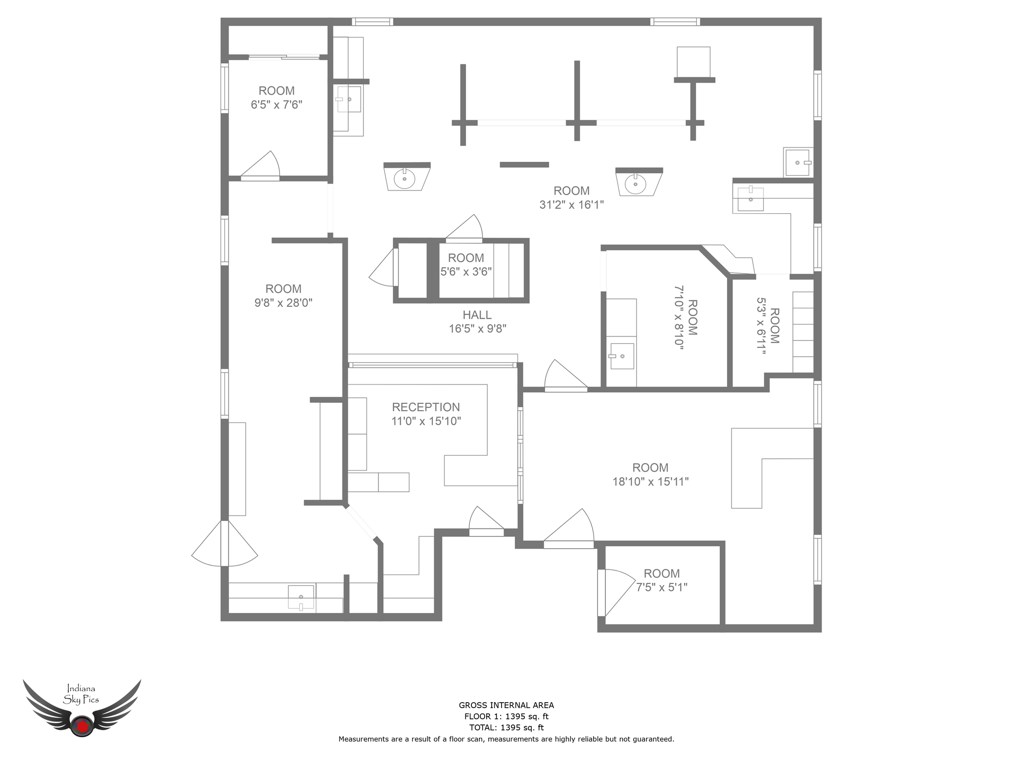 135 N Shortridge Rd, Indianapolis, IN à louer Plan d’étage– Image 1 sur 1