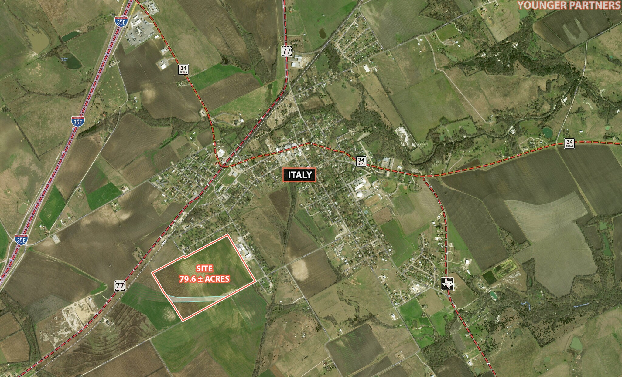 W. Dilworth Road, Italy, TX à vendre Aérien– Image 1 sur 3