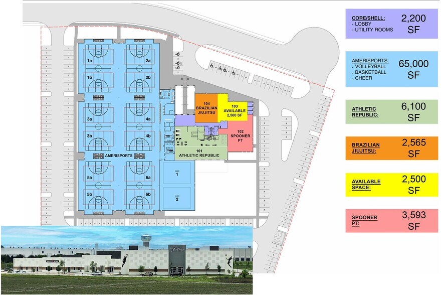 SEC I-30 & FM 549 – Fit Sport Life Development, Rockwall, TX à vendre - Photo de l’immeuble – Image 3 sur 4