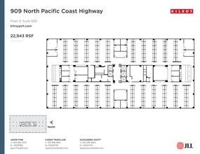 909 N Pacific Coast Hwy, El Segundo, CA à louer Plan de site– Image 1 sur 1