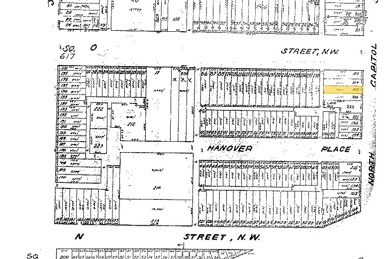 1334-1336 N Capitol St NW, Washington, DC à louer - Plan cadastral – Image 3 sur 7