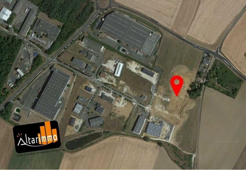 Terrain dans Droue-sur-Drouette à vendre - Aérien – Image 2 sur 4