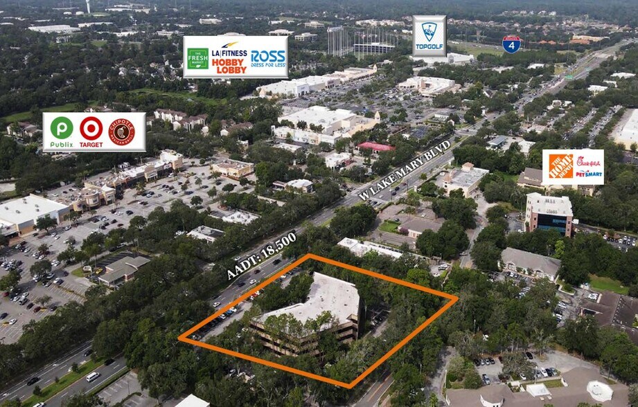 4106 W Lake Mary Blvd, Lake Mary, FL à louer - Photo principale – Image 1 sur 1