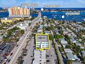 155 E Blue Heron Blvd, Riviera Beach, FL - VUE AÉRIENNE  vue de carte