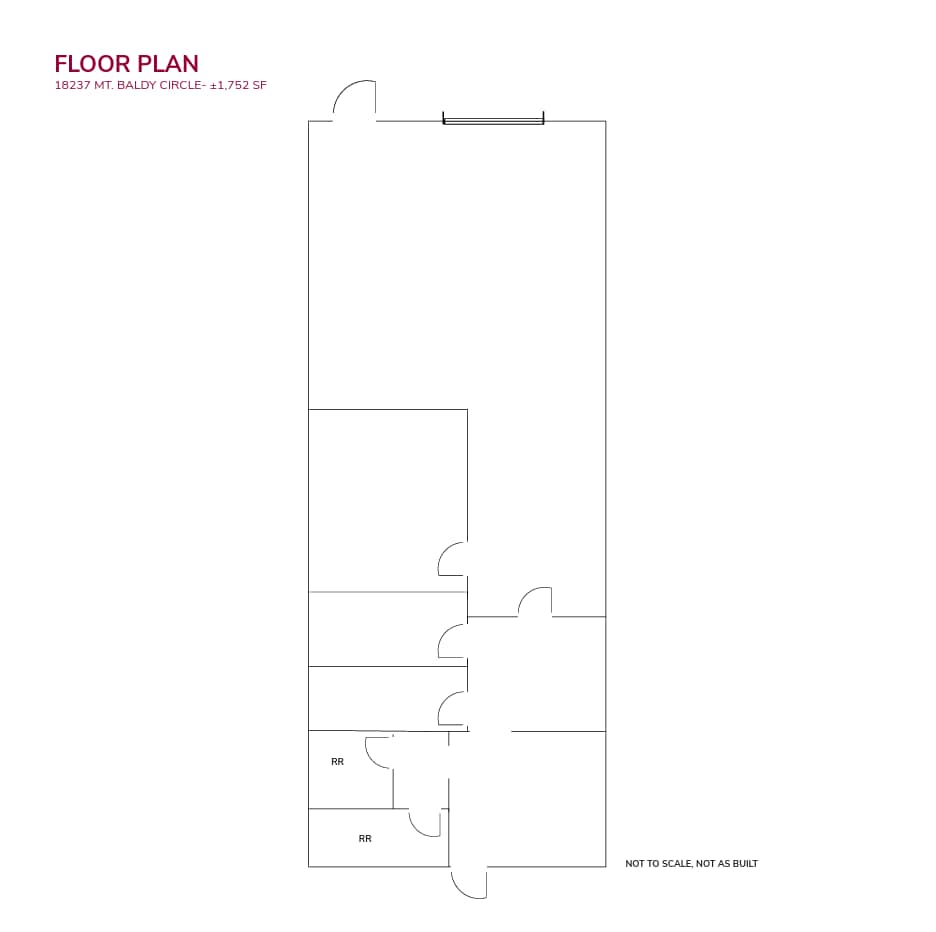 18231-18259 Mount Baldy Cir, Fountain Valley, CA à louer Plan d’étage– Image 1 sur 2