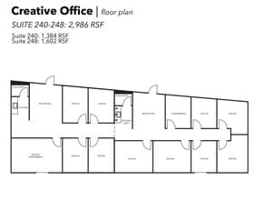 662 Encinitas Blvd, Encinitas, CA à louer Plan d’étage– Image 1 sur 1