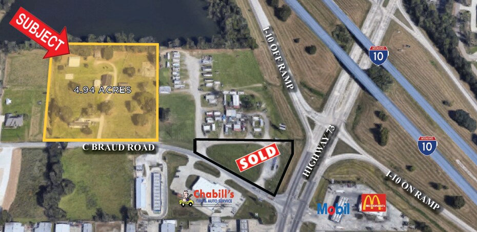 31526 C Braud Rd, Geismar, LA à vendre - Photo de l’immeuble – Image 1 sur 3