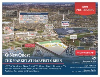 Plus de détails pour NWC W Grand Parkway S & W Airport Blvd, Richmond, TX - Local commercial à louer