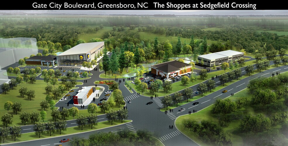 5696 W Gate City Blvd, Greensboro, NC à louer - Photo de l’immeuble – Image 3 sur 8