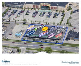 6024-6066 E 82nd St, Indianapolis, IN - VUE AÉRIENNE vue de carte - Image1