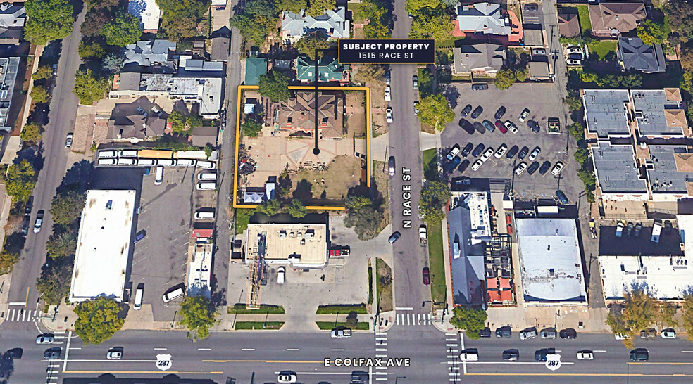 1515 Race St, Denver, CO à vendre - Aérien – Image 2 sur 12