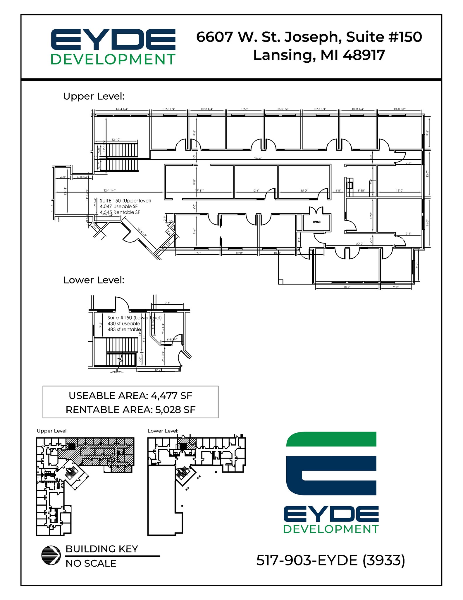 6607 W Saint Joseph Hwy, Lansing, MI à louer Plan de site– Image 1 sur 1