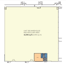 Unit 1000 Fareham Rd, Gosport à louer Plan d’étage– Image 2 sur 6