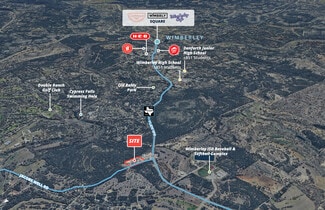 Plus de détails pour NE Corner of RM 2325 & Jacob's Well Rd, Wimberley, TX - Terrain à vendre