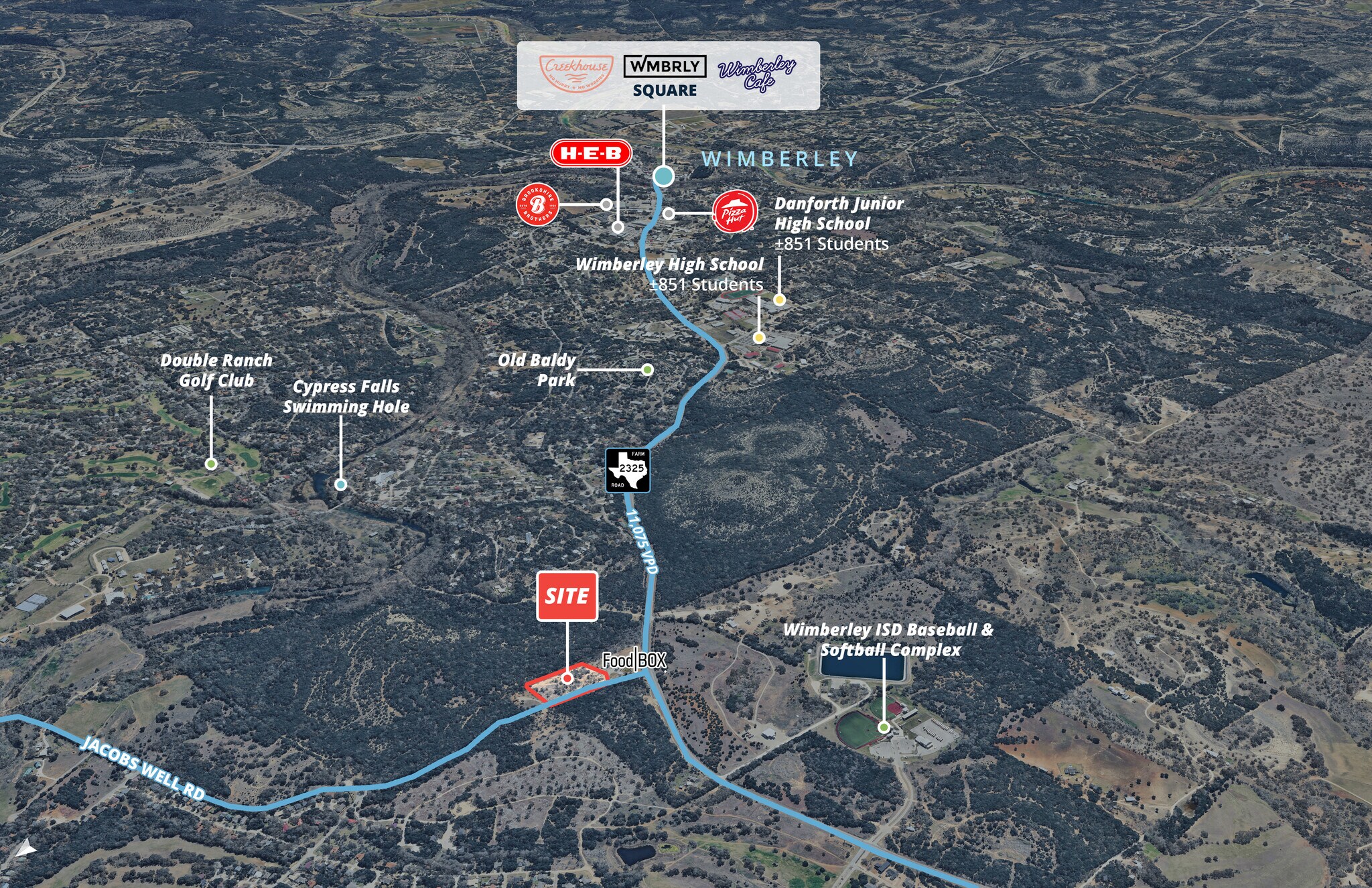 2935 Jacobs Well rd, Wimberley, TX à vendre Photo principale– Image 1 sur 13