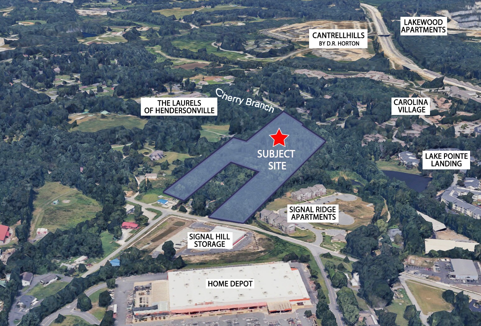 9999 Signal Hill Rd, Hendersonville, NC à vendre Photo principale– Image 1 sur 2