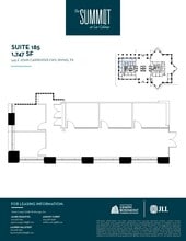 545 E John Carpenter Fwy, Irving, TX à louer Plan d’étage– Image 1 sur 1