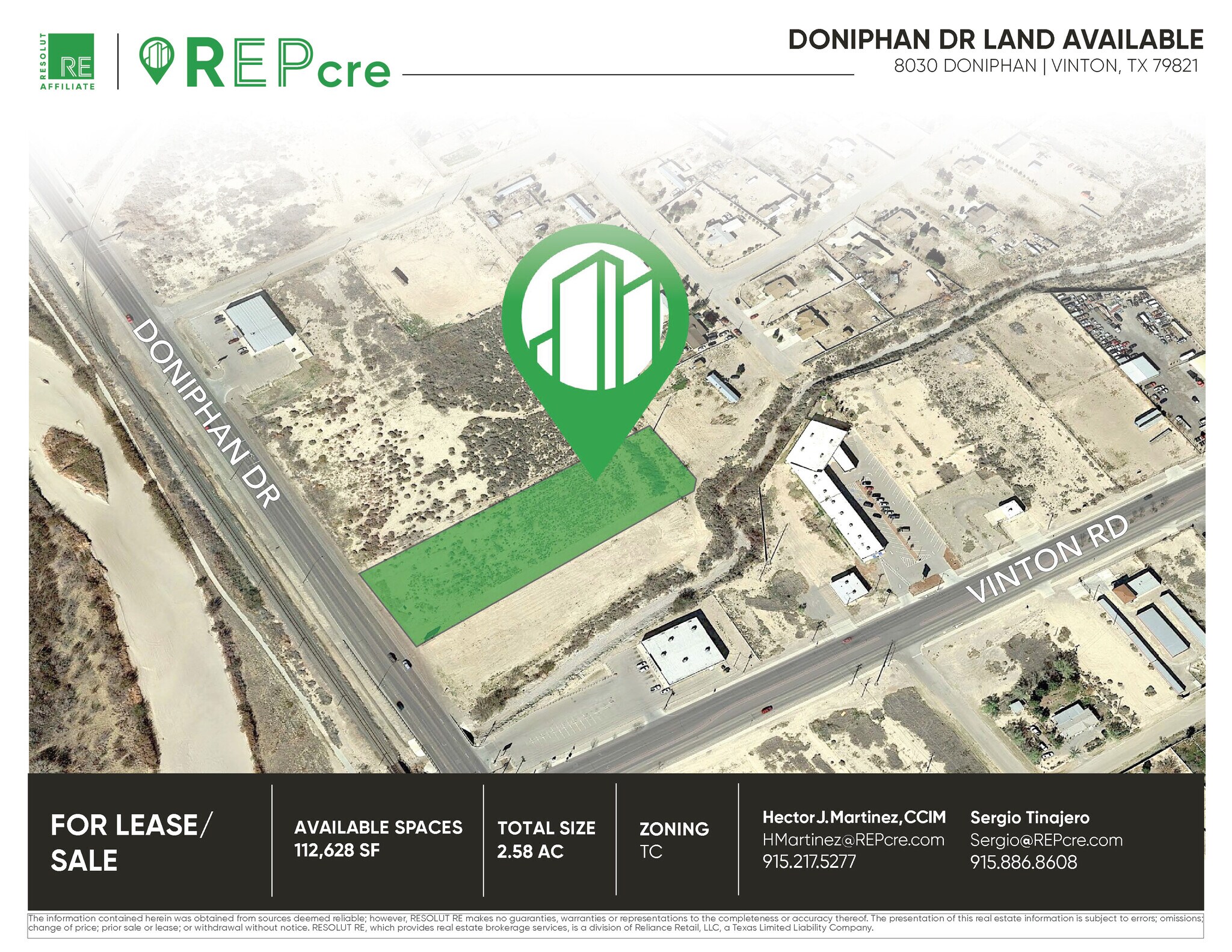 8030 Doniphan Dr, Vinton, TX à vendre Photo de l’immeuble– Image 1 sur 3