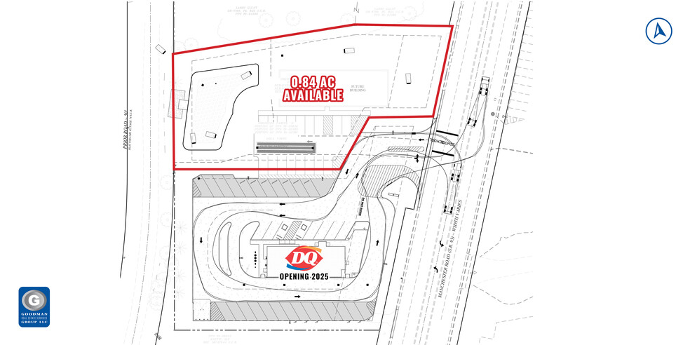 3030 Manchester Rd, Akron, OH à louer - Plan de site – Image 3 sur 4