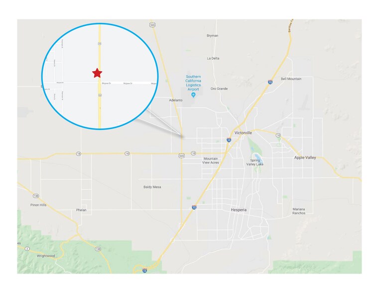 NEC US Highway 395 & Mojave Drive, Victorville, CA à louer - Photo de l’immeuble – Image 3 sur 5