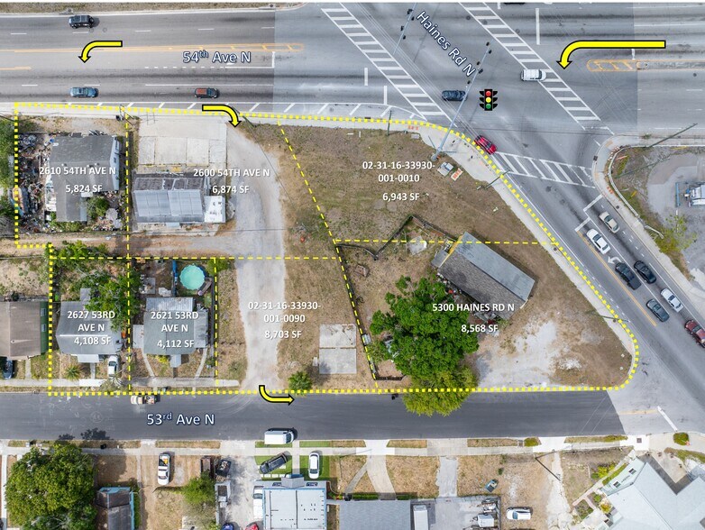 2600 54th Ave N, Saint Petersburg, FL à vendre - Plan cadastral – Image 2 sur 6