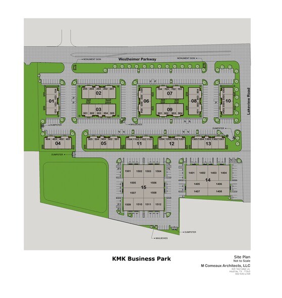26717 Westheimer Pky, Katy, TX à louer - Plan de site – Image 2 sur 7
