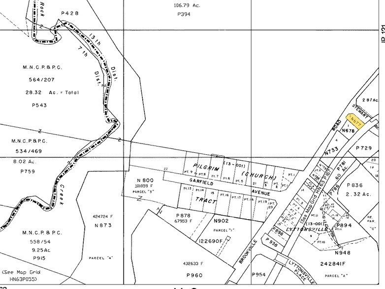8951 Brookville Rd, Silver Spring, MD à vendre - Plan cadastral – Image 2 sur 3