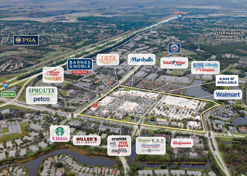 1801 St. Lucie West Blvd, Port Saint Lucie, FL à louer - Aérien – Image 2 sur 10