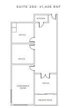 345 Lorton Ave, Burlingame, CA à louer Plan d’étage– Image 1 sur 1