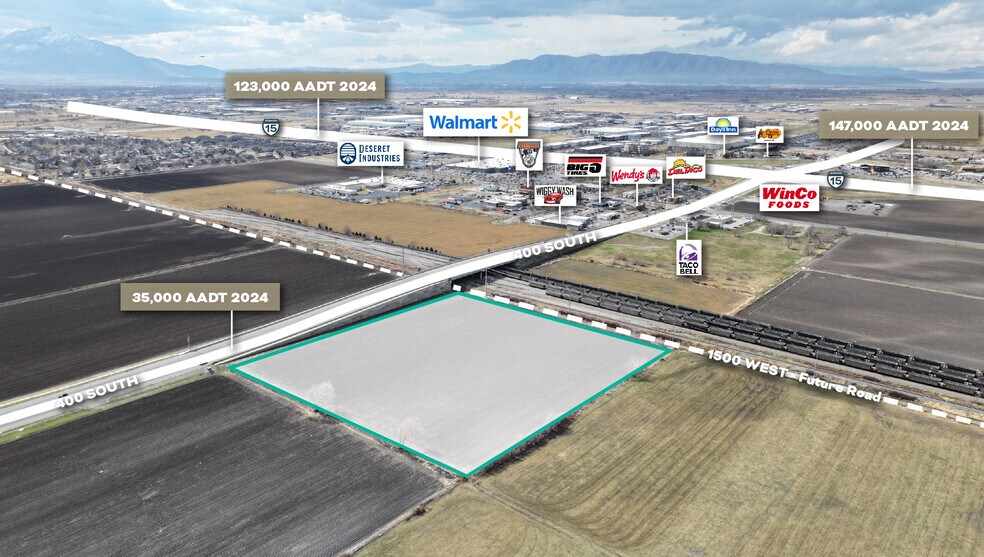 Approx. 1500 West 400 South, Springville, UT à vendre - Aérien – Image 3 sur 3