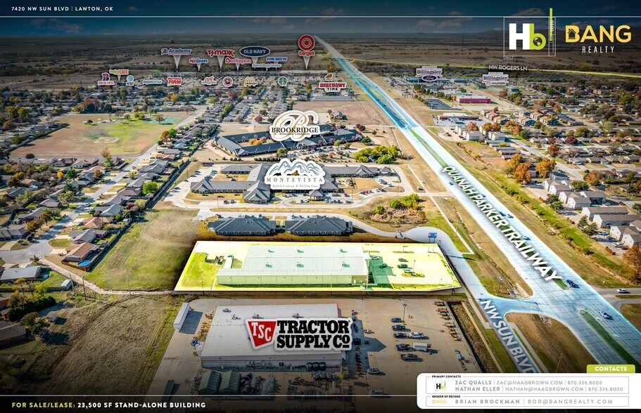 7420 NW Sun, Lawton, OK à vendre - Aérien – Image 2 sur 6