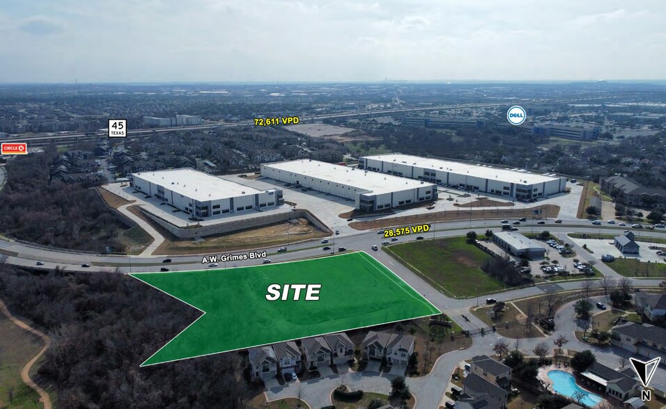 2111 A.W. Grimes Blvd, Round Rock, TX à vendre - Photo de l’immeuble – Image 3 sur 9