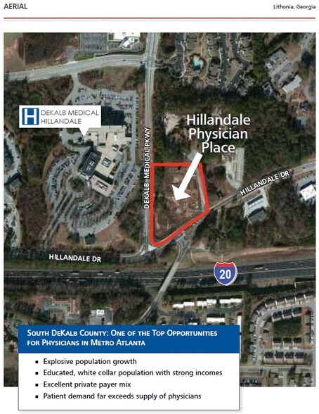 6000 Hillandale Dr, Lithonia, GA à louer - Aérien – Image 3 sur 4
