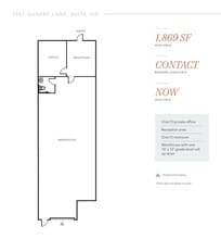 1241 Quarry Ln, Pleasanton, CA à louer Plan d’étage– Image 1 sur 1