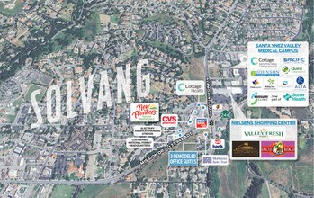 595 Alamo Pintado Rd, Solvang, CA - Vue aérienne vue de carte - Image1