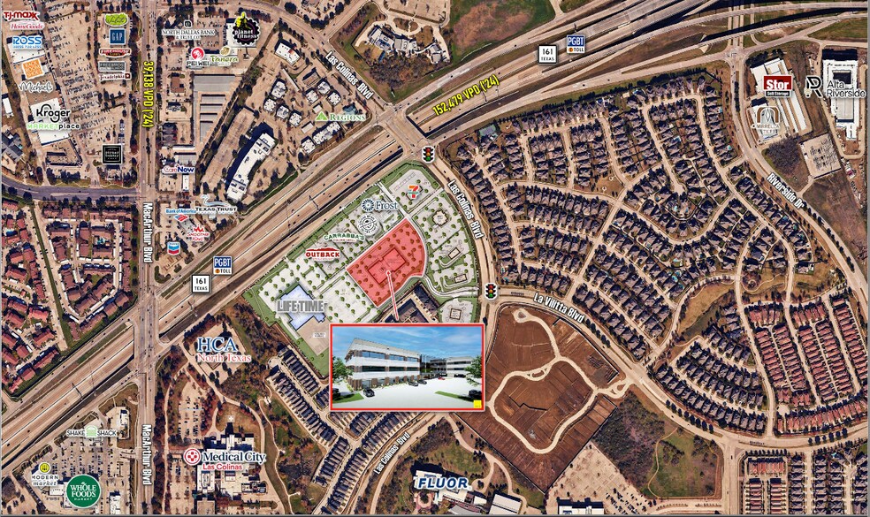 7410 N Highway 161, Irving, TX à louer - Photo de l’immeuble – Image 2 sur 3