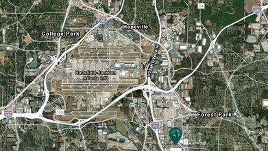 170 Penney Rd, Forest Park, GA - Vue aérienne  vue de carte