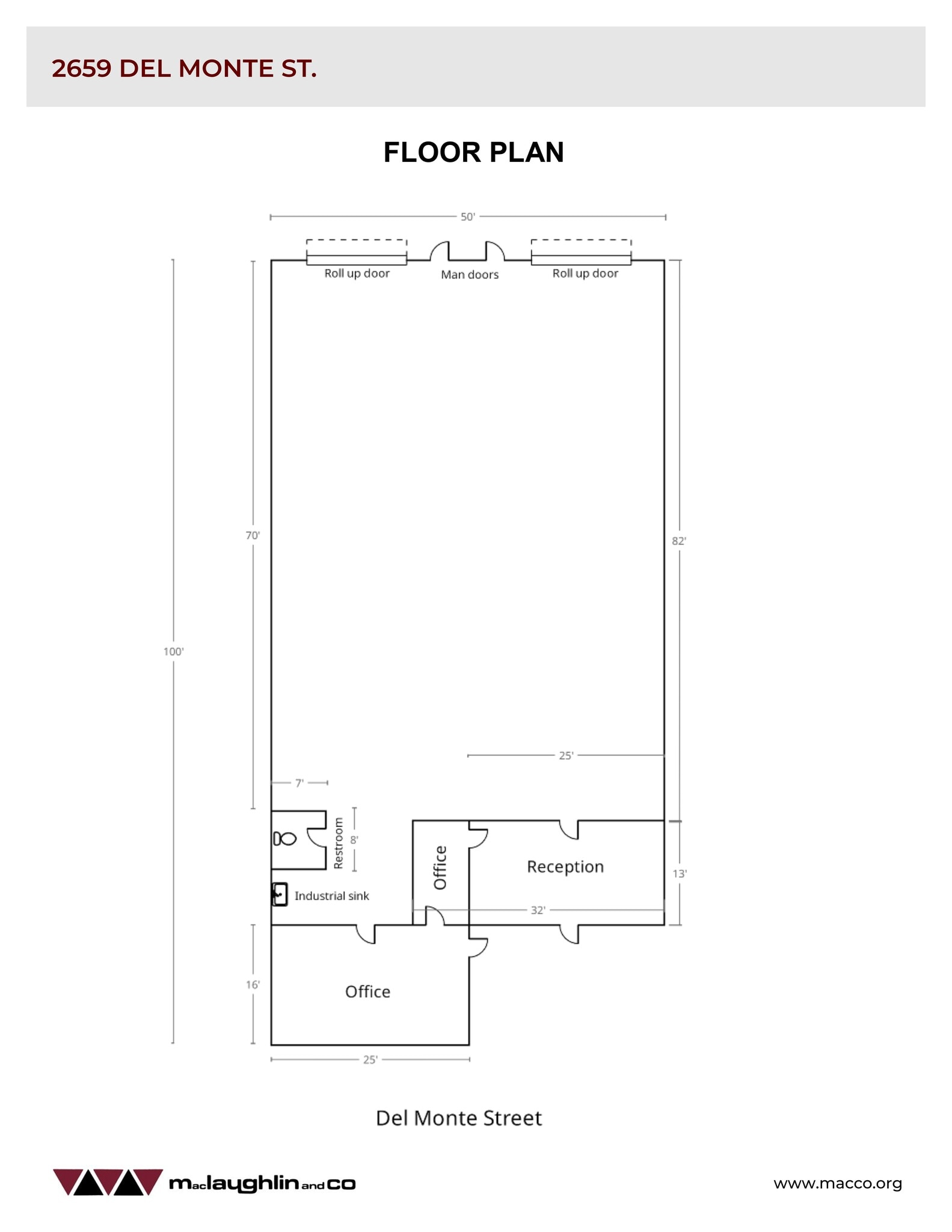 2659 Del Monte St, West Sacramento, CA à louer Plan de site– Image 1 sur 1