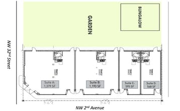 3200-3210 NW 2 Ave, Miami, FL à louer Plan d’étage– Image 1 sur 1