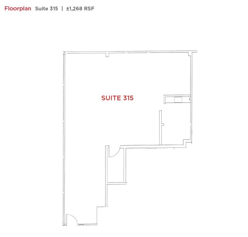 1860 El Camino Real, Burlingame, CA à louer Plan d’étage– Image 1 sur 1